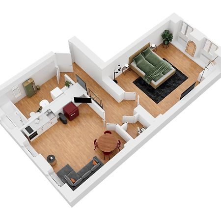 Leben Wie Ein Kreuzberger Altbau Charme Mit Stuck In Bester Kiezlage Berlin Extérieur photo